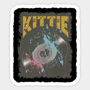 Kittie Vintage Vynil Sticker